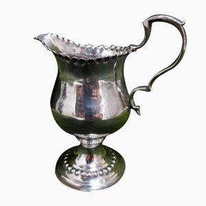 Very Nice Silberne Cremefarbene Kanne London 1757