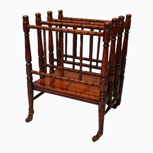 Antique Walnut Canterbury