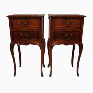 French Bedside Tables, Set of 2