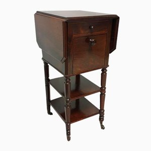 French Rosewood Bedside Lamp