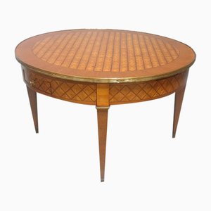 Französischer Vintage Couchtisch mit Intarsien