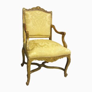 Antique English Gilt Chair, 1790