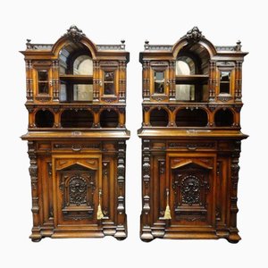 Vintage Palisander Schränke von Sigmund Jaray of Wien, 2er Set