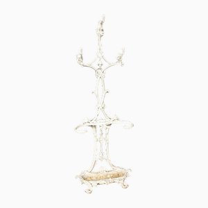 Vintage Cast Iron Coat Hall Stand