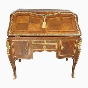 Antique French Kingwood Parquetry Bureau