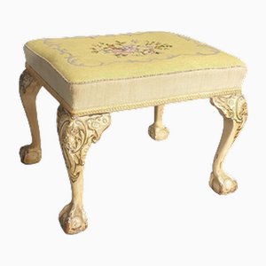 Vintage English Painted Stool