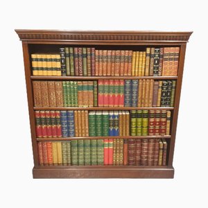 Offenes verstellbares Bücherregal aus Mahagoni