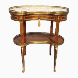 French Kidney Side Table