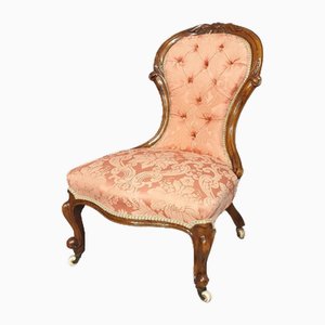 Victorian Mahogany Lounge Chair