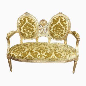 Französisches Vergoldetes Sofa