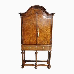 Walnut Cabinet on Stand