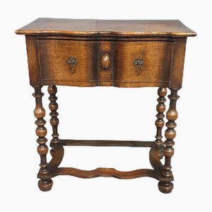 Vintage Oak Side Table