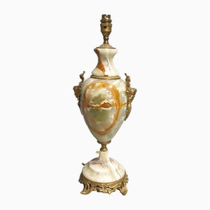 Tischlampe aus Marmor