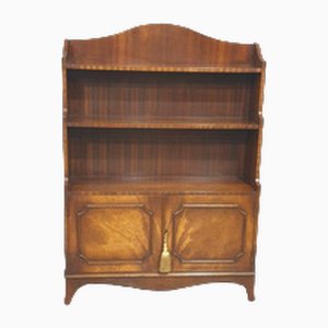 Offenes Bücherregal aus Mahagoni