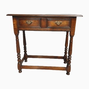 Small Oak Side Table