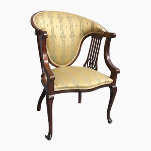 Antiker Ellbogenstuhl im Jugendstil, 1890er