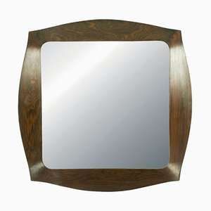 Savino Rosewood Mirror by Campo e Graffi for Home, 1960s
