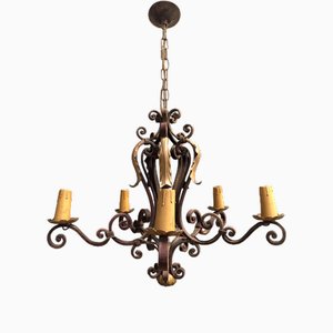 Wrought Iron Chandelier