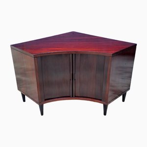 Corner Bar Cabinet with Sliding Doors, 1960s