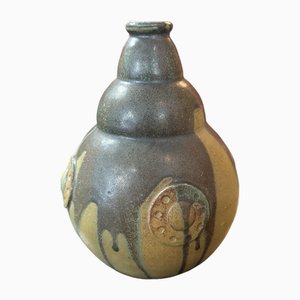 Art Nouveau Ball Vase by Lucien Arnaud for Primavera, 1890s