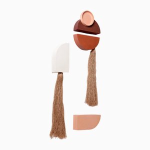 Thabit Sand Wall Decor by Dooq Details, Set of 4