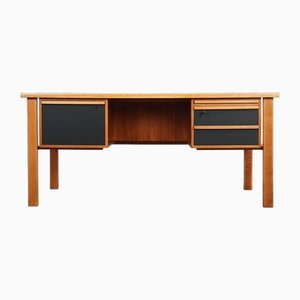 Dänischer Schreibtisch aus Eschenholz, 1970er