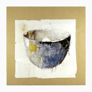 Rosa Galindo, Cuenco 4, Mixed Media on Canvas, 2007
