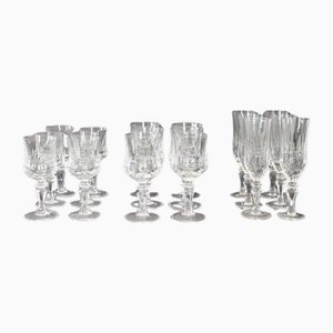 Kristallgläser, 1970er, 18 . Set