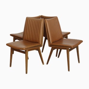 Sedie di Oskar Riedel, Austria, anni '50, set di 4