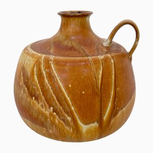Jar-Shaped Studio Ceramic Art Vase by Renate & Hans Heckmann, Germany, 1960s