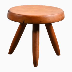 Low Berger Stool by Charlotte Perriand, 1952