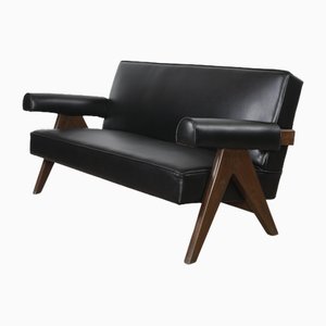 PJ-SI-32-B Sofa by Pierre Jeanneret, 1950s