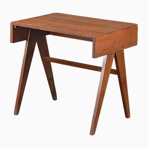 PJ-BU-08-A Student Desk by Pierre Jeanneret, 1960