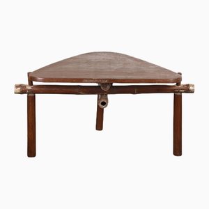 PJ-TB-03-A Triangular Side Table by Pierre Jeanneret, 1953