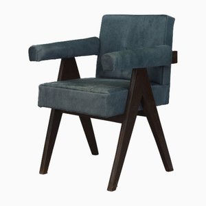 Silla de comité Mid-Century PJ-SI-30-C de Pierre Jeanneret, años 50
