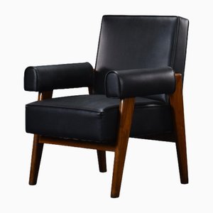 Silla Advocate LC / PJ-SI-41-A de Pierre Jeanneret & Le Corbusier, años 50