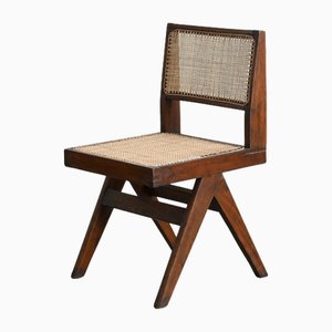 Mid-Century Modern PJ-SI-25-A Chair by Pierre Jeanneret, Chandigarh, 1950s
