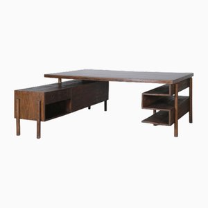 Mid-Century Modern PJ-BU-16-A Z-Element Table by Pierre Jeanneret, 1950s