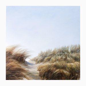 Maija Muizniece, The Laughter of the Wind Dances on the Tips of the Sedges, Oil on Canvas, 2023