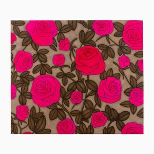 Zane Luse, Pink Roses, Oil on Canvas, 2000