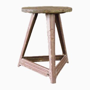 Industrial Factory Stool by Rowac, 1930s
