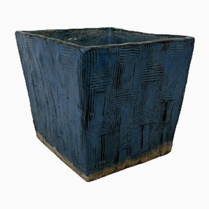 Portavasi quadrato in ceramica