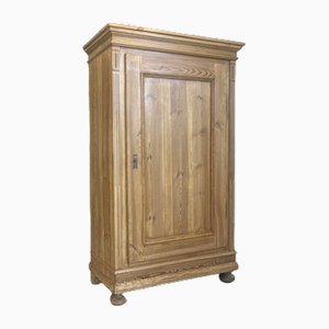 Armoire de Ferme Biedermeier en Bois Naturel