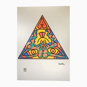 Keith Haring, Composition, Lithograph, 1990s