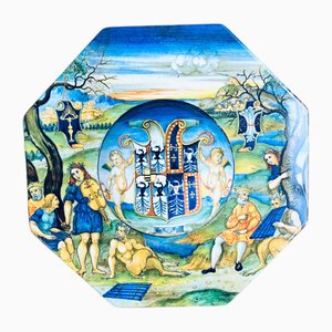 Coat of Arms Melanin Chargers Plate by Vito Nesta