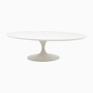 Tavolino da caffè ovale di Eero Saarinen per Knoll International, anni '70