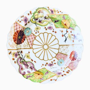 Desserte en Mélanine avec Fleurs de Chine par Vito Nesta