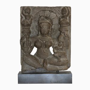 Artista de Rajasthan, Escultura de la diosa india, siglo XII, Gres