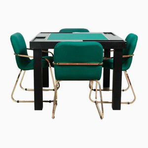 Game Table Set, 1970s, Set of 5