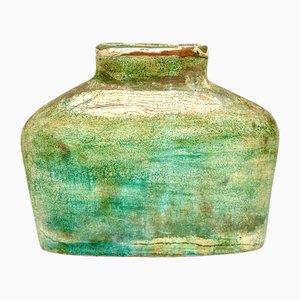 Anita Tulio, Mixed Earth Vase Sculpture, 1995, Ceramic